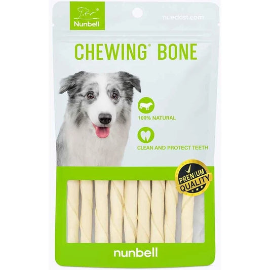 Nunbell Small white Bones Dog Chew Treats