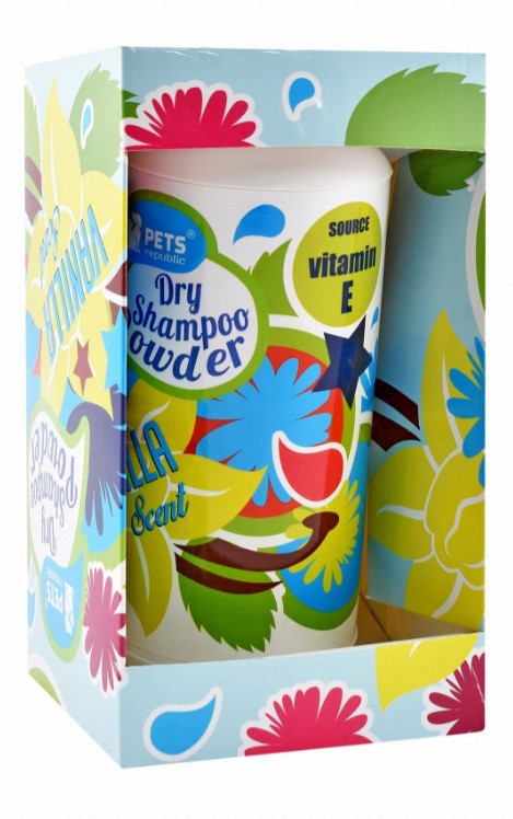 Pets Republic Pet Shampoo Powder Vanilla Scent500 gr