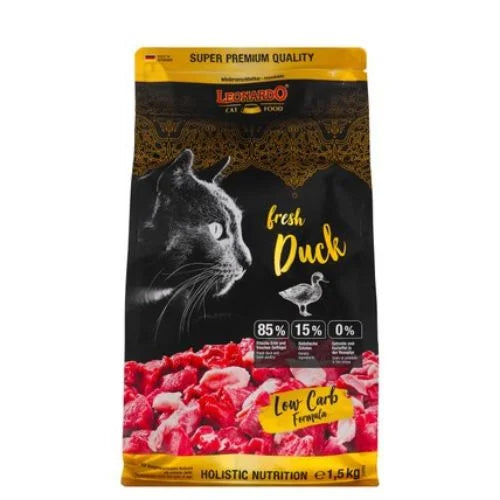 Leonardo Dry Food with Duck for Adult Cats (1+ Years) 1.5kg