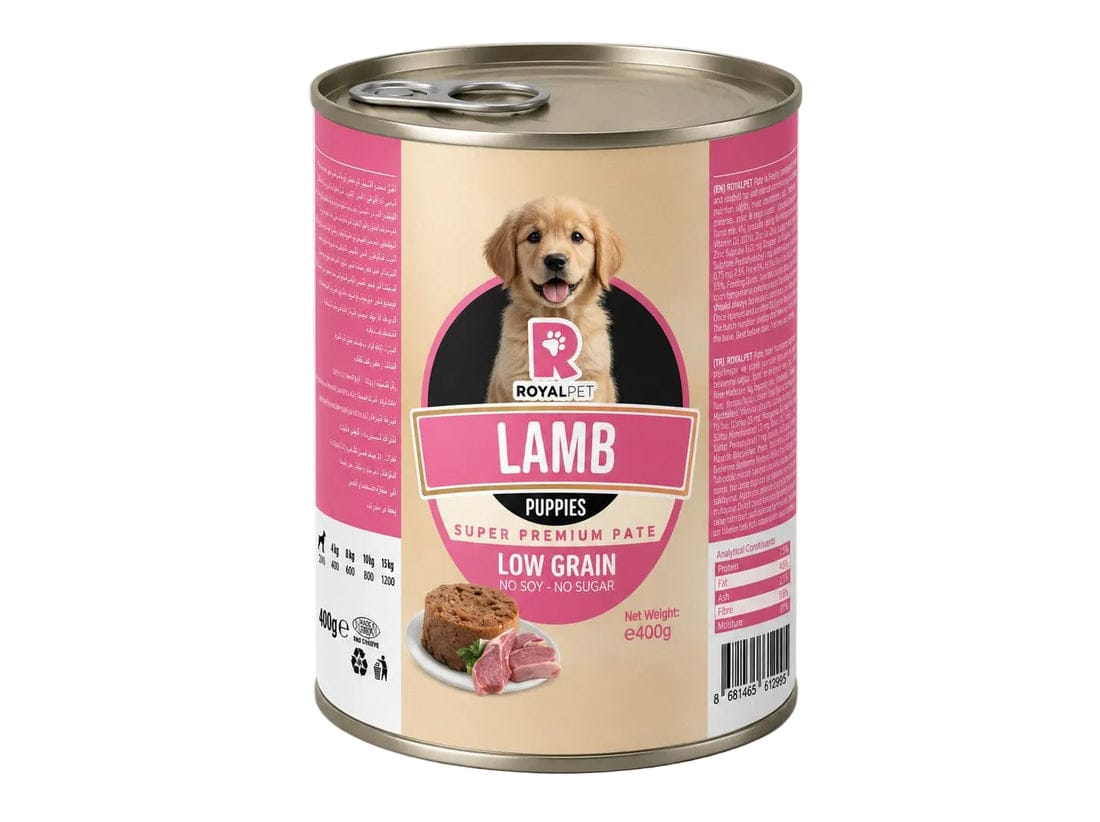 Royalpet wet food pate with lamb for puppy 400g