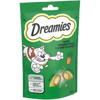 Dreamies Cat Treats with cat nip 60 gr
