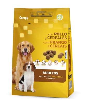 Compy Supreme Dry Food with Chicken & Rice for Medium & Large Breed Adult Dogs 3kg