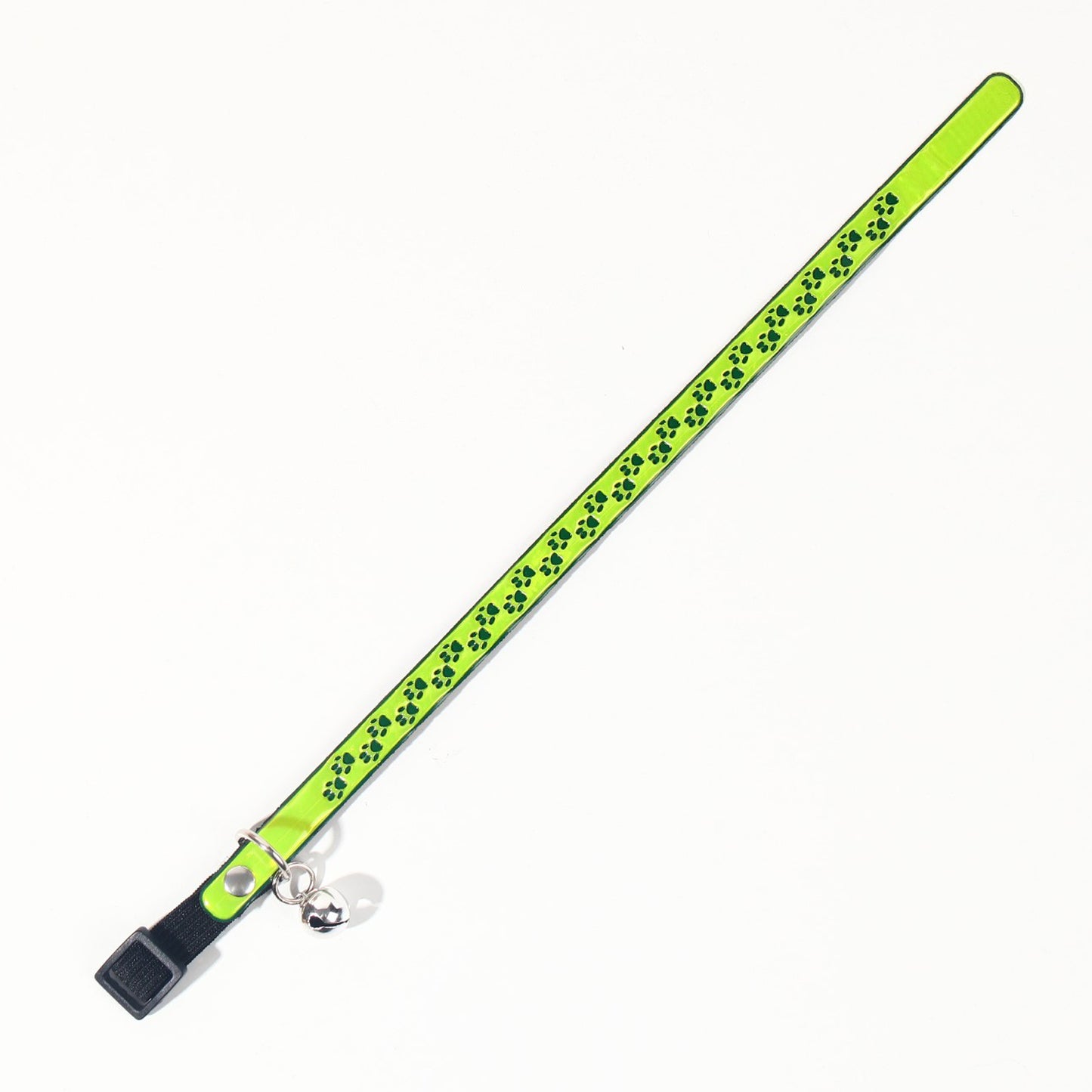 Nunbell Paw Print Dog Collar with Bell 1 pcs