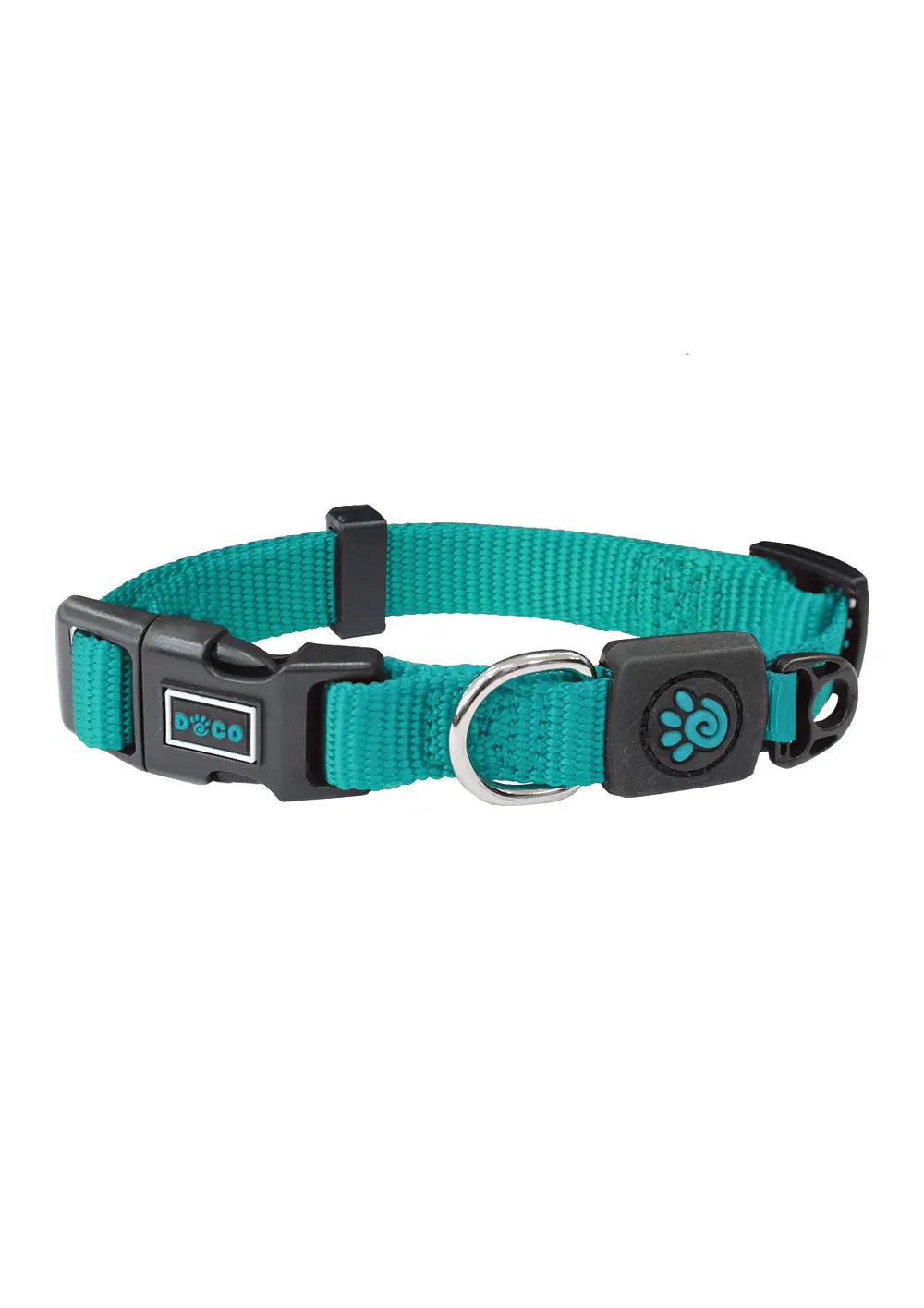 DOCO Athletica Small Turquoise Mesh Dog Collar (27-37x2cm)