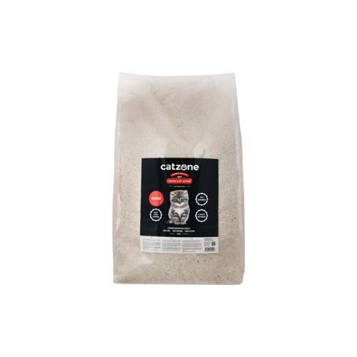 Catzone White Bentonite Clumping Cat Litter Orange Scent 20k
