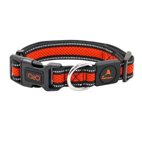 DOCO dog collar small athletica mesh orange&black  (28-40x2.0cm)