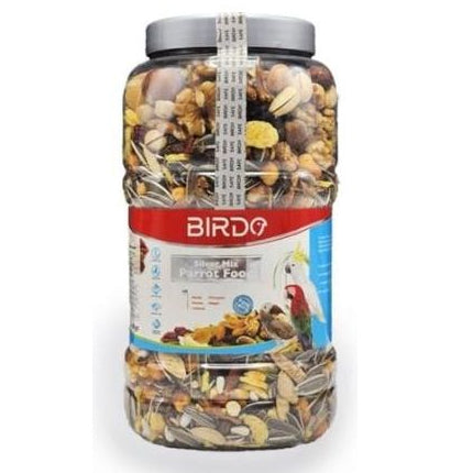 Birdo Silver Mix Bird Food for Macaws  Amazons  African Greys  Cockatoos & Senegals1000 gr