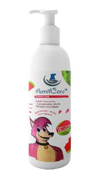 Amil Care Anti Fleas & Ticks Shampoo for Adult Dogs Watermelon Scent 1000 ml