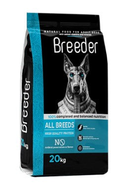 Breeder Dry Dog Food with Vitamins & Minerals 20K