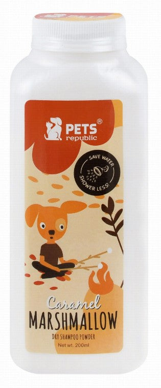Pets Republic Caramel Marshmallow Pet Shampoo Powder 200 gr
