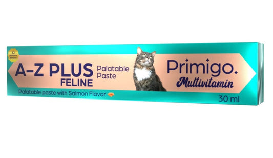 Primigo A-Z Plus Multivitamin Supplement Paste Salmon Flavor for Cats