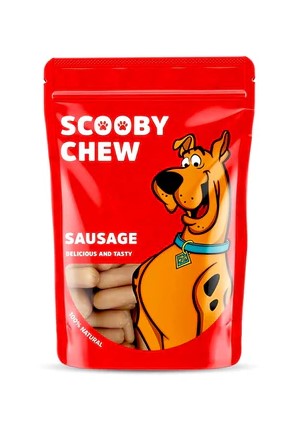 scooby treats for dog sausage 120 gm