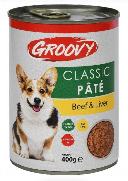 Groovy Classic Dog Pate with Beef & Liver400 gr