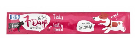 Orgo 7 Days Super Sticks Dog Treat with Beef1 pcs