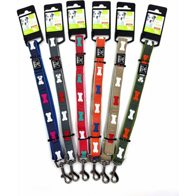 Nunbell pet leash with bow printed L-XL (25X150CM) 1pcs