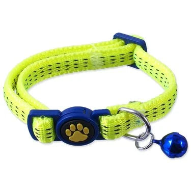 Pete & Pet yellow Cat Collar with Bell