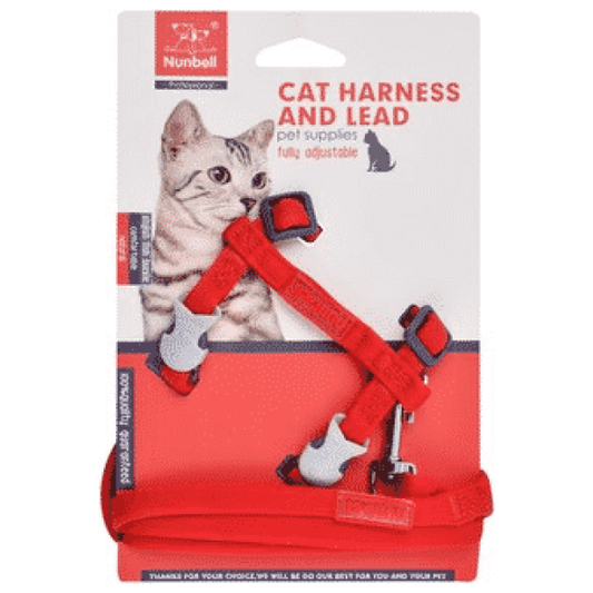 Nunbell Cat Harness with Leash