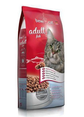 Bewi Cat Dry Food with Fish for Sterilised Adult Cats (1+ Years)20 kg