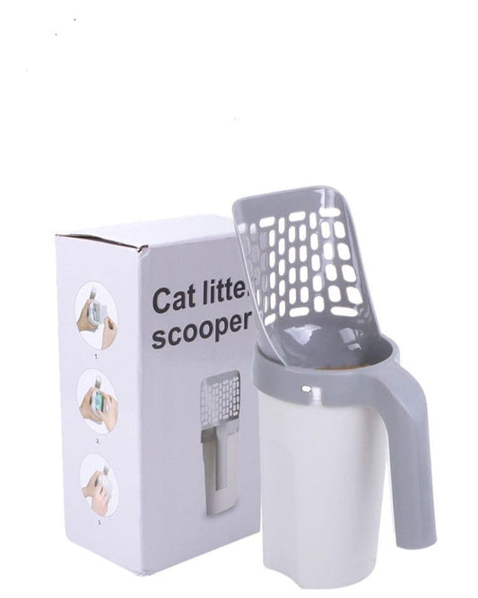 Cat Litter Scoop with Bag Holder