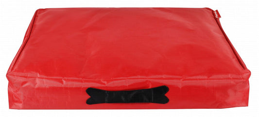  Ricrac bed Raty- Waterproof Durable & Lightweight Pets Bed  RED WATERPROOF OUTDOORS  80x60x15 CM