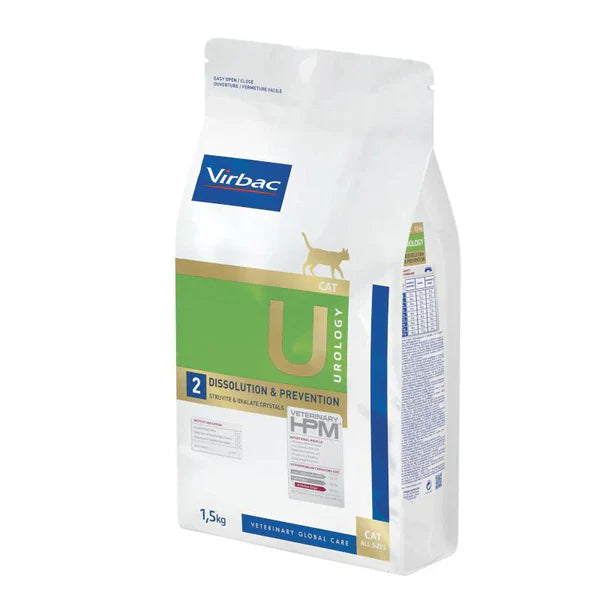 Virbac Dry food urology dissolution & prevention for cat 1.5k