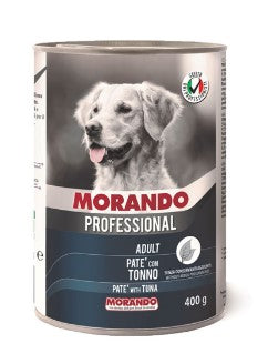 Morando Professional Pate with tuna for Adult Dogs400 gr