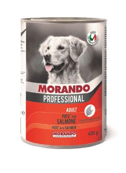 Morando Professional Pate with SALMON for Adult Dogs400 gr
