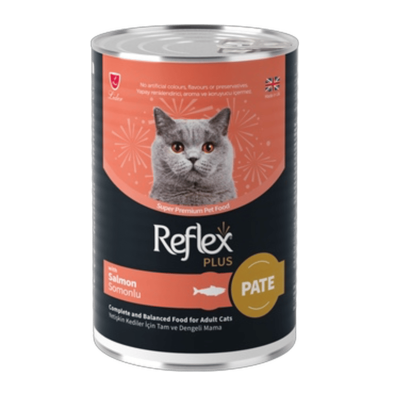 Reflex plus Wet Food Chunks with salmon in Jelly for Adult Cats 400gm