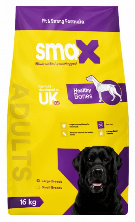 Smax Dry Food with Chicken for Large Breed Adult Dogs16 kg