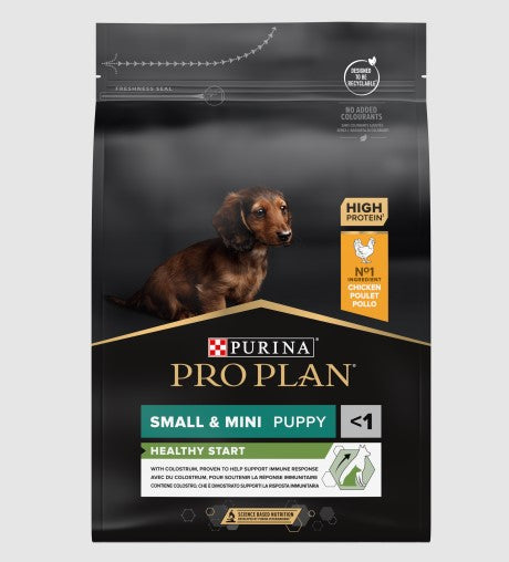 Purina Pro Plan Opti Start Dry Food Rich in Chicken for Small & Mini Puppy3 kg
