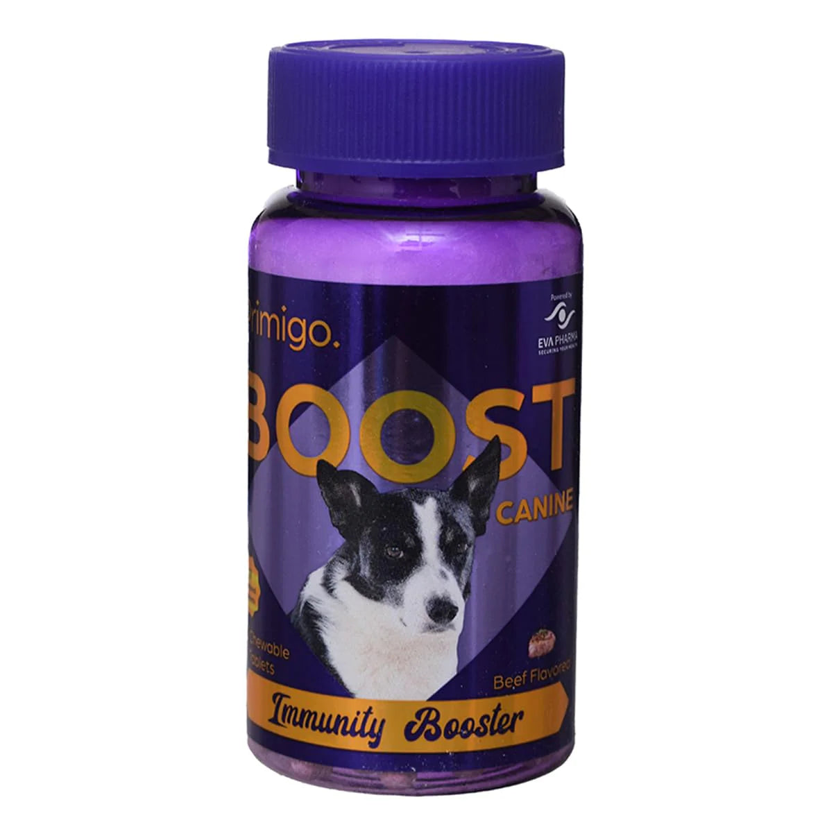 Primigo Boost Feline Immunity Booster 60 Tablets beef flavored For dog