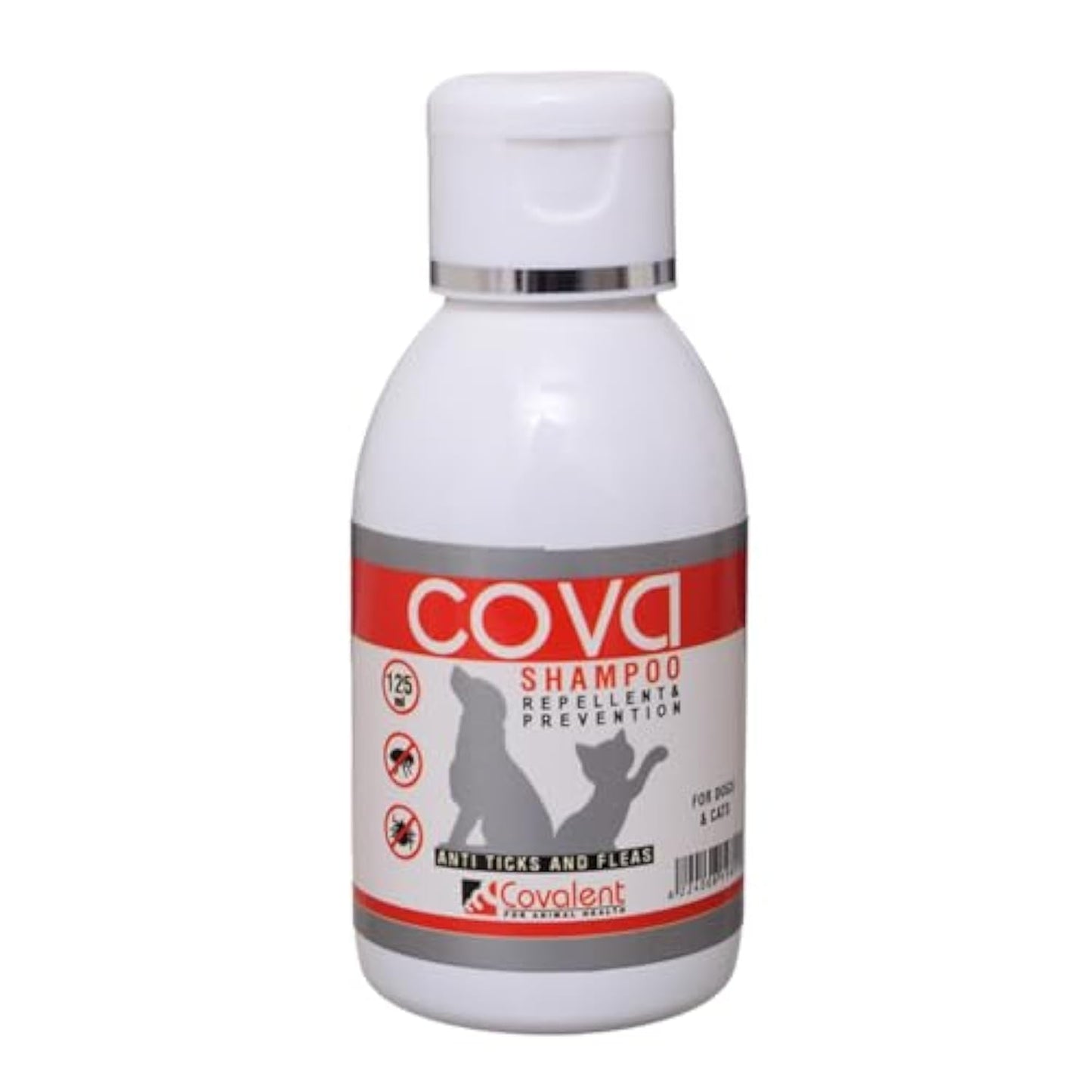 covalent shampoo anti ticks & fleas 125ml