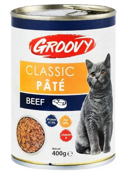 Groovy Classic Cat Pate with Beef400 gr