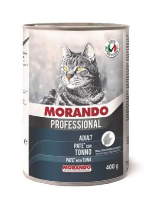 Morando Professional Wet Food Pate with tuna for Adult Cats 400gm