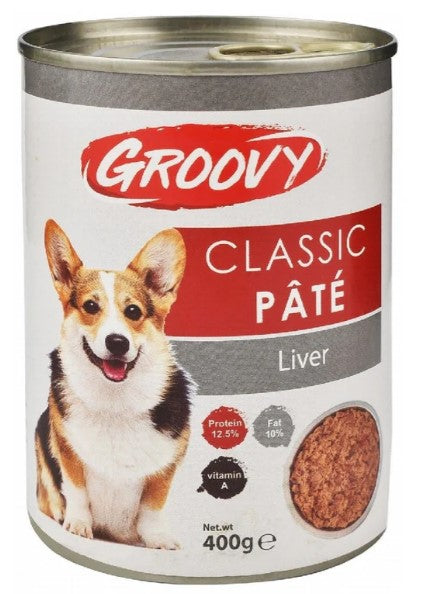 Groovy Classic Dog Pate with Liver400 gr
