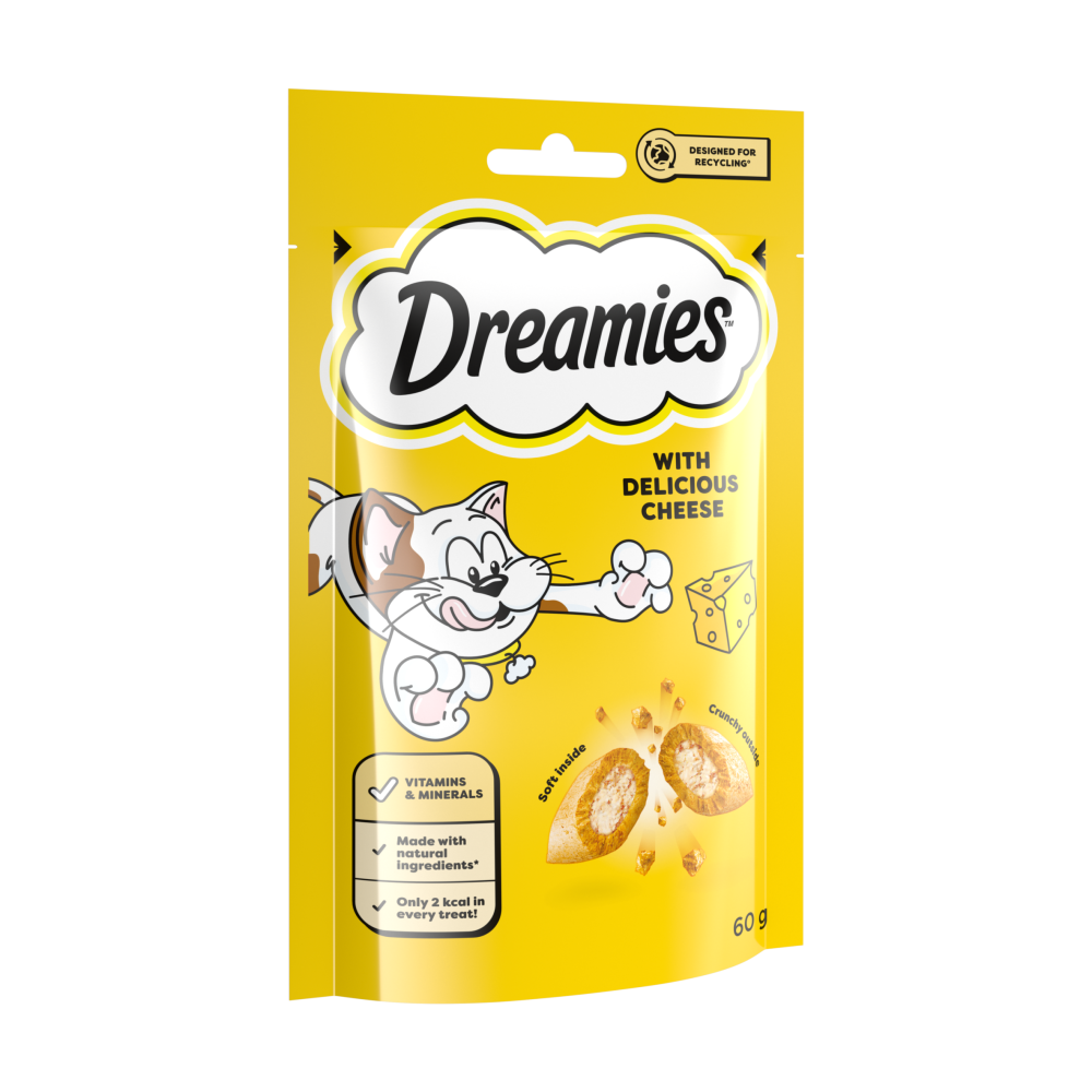 Dreamies Cat Treats with cheese 60 gr