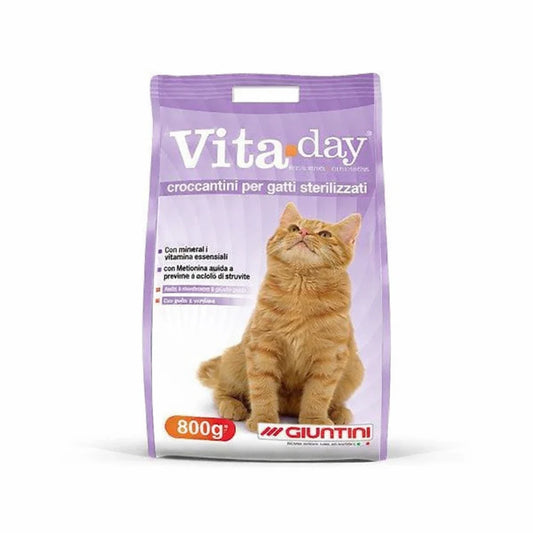 Vita day dry food sterilized for adult cat 800g