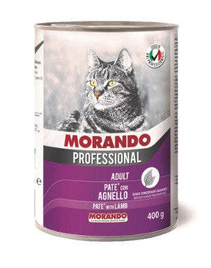 Morando Professional Wet Food Pate with lamb for Adult Cats 400gm