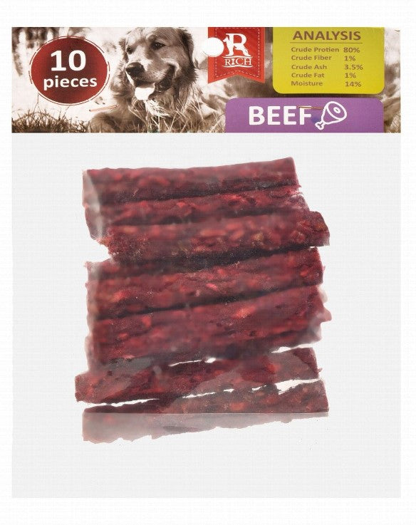 Rich Beef Stick Dog Treats 10