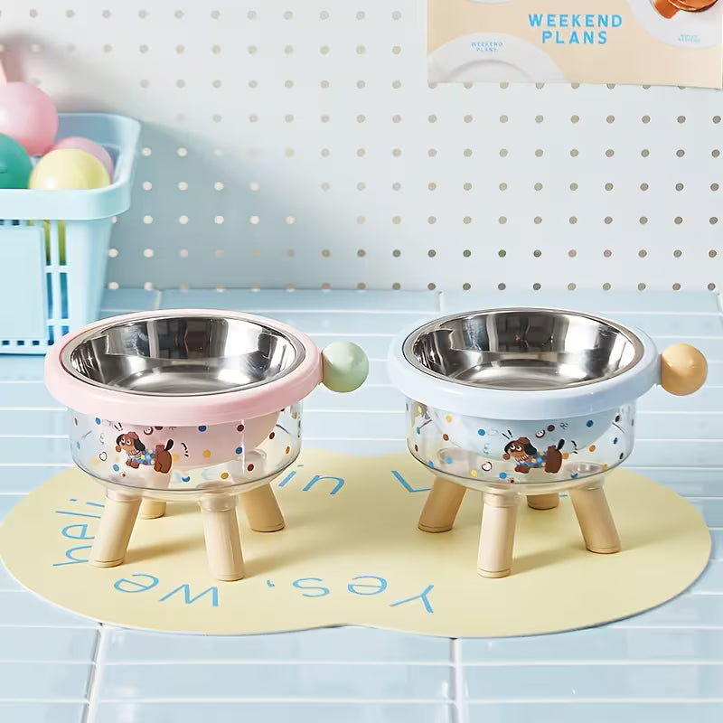 Stainless Steel Food PINK Bowl