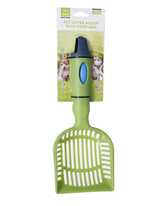 Nunbell Pet Litter Scoop with Poop Bags