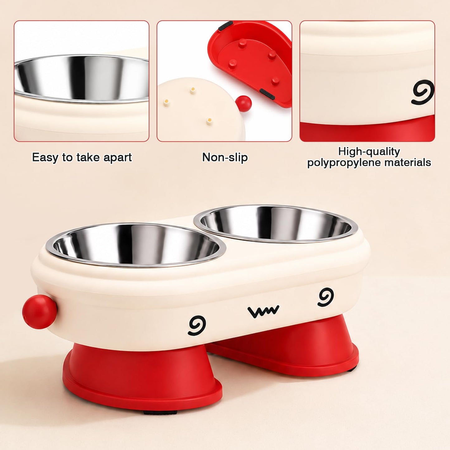 pet double bowl