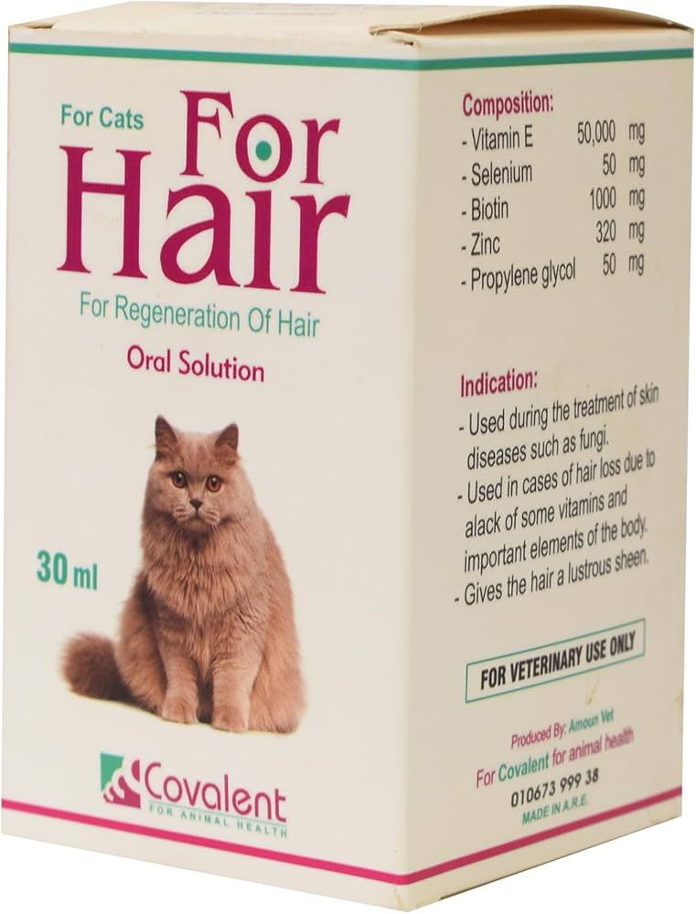 covalent regeneration of hair for cats 30ml