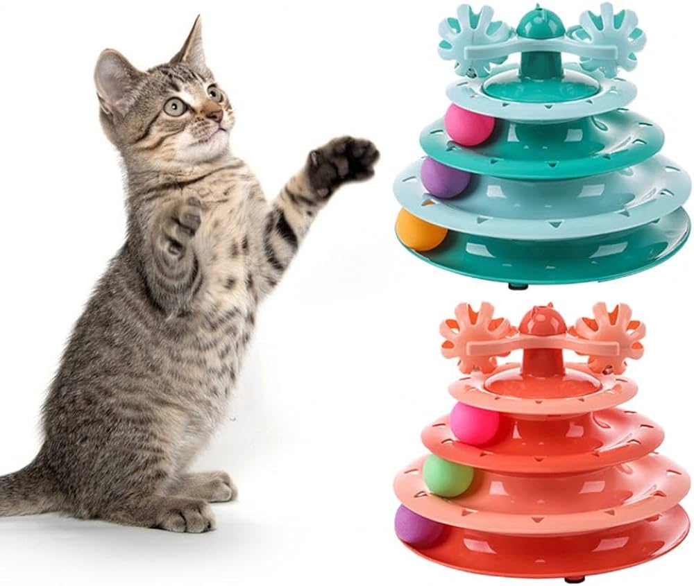 Cat Turntable Ball, 4 Levels