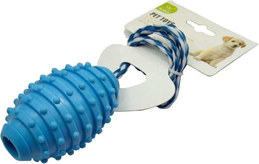nunbell bomb with rope toy for dog
