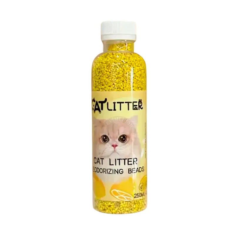 Cat litter deodorizing beads lemon 💛