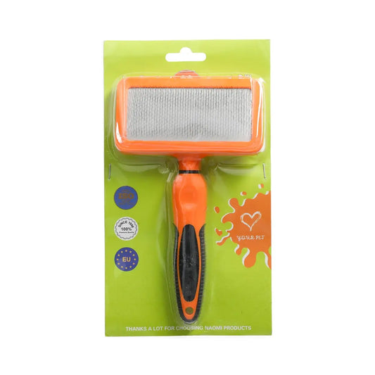 Naomi Black & Orange Pet Slicker Brush