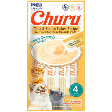 Inaba Churu Creamy Tuna & Bonito Flakes Cat Treat