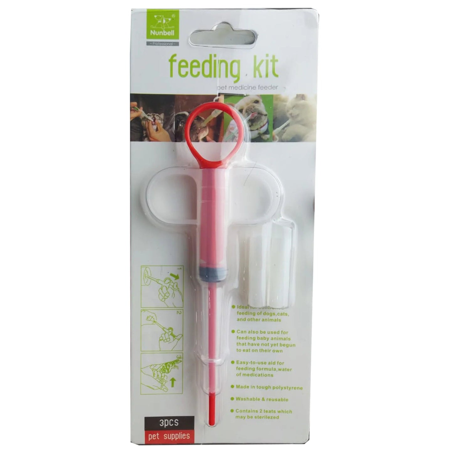 Nunbell Pet Feeding Kit
