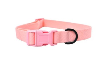 Naomi Small Light Pink Dog Collar (25-40x1.5cm)